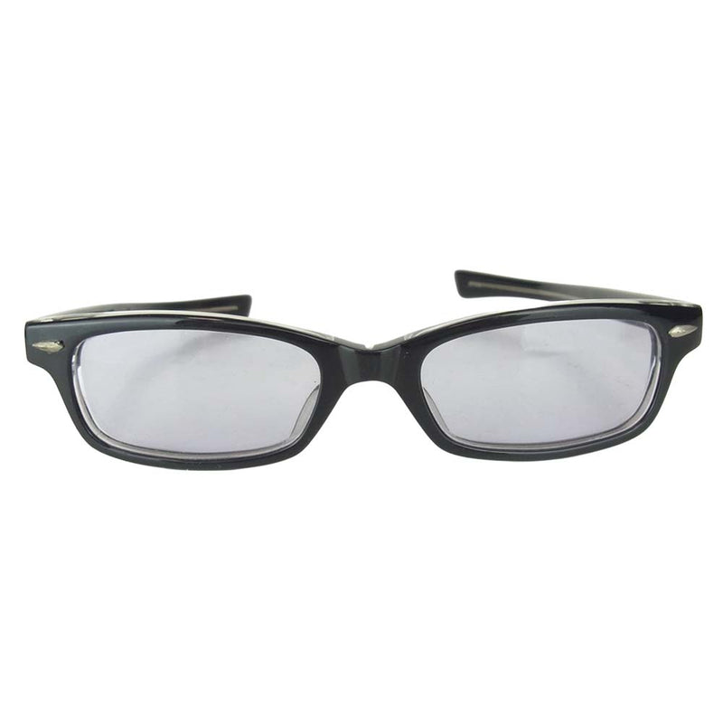 RUDE GALLERY ルードギャラリー BLACK REBEL フレーム アイウェア 眼鏡 ブラック系【中古】