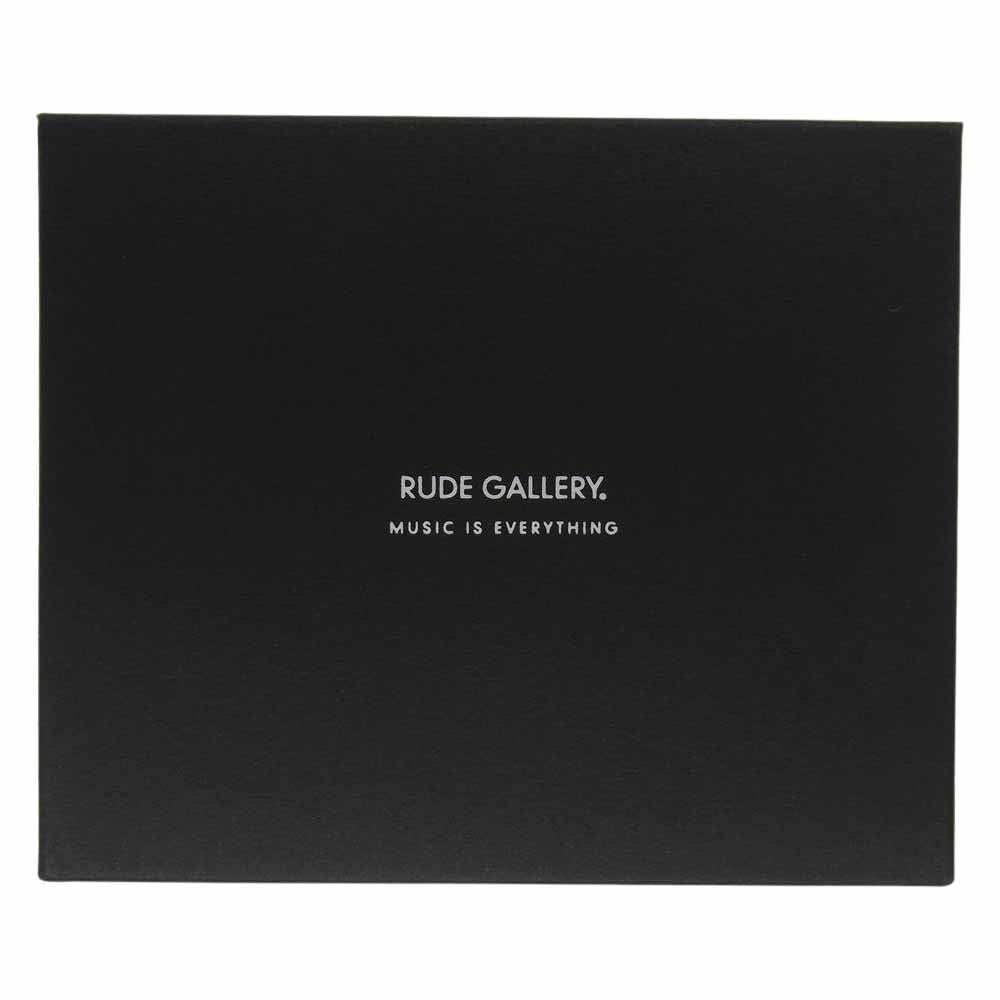 RUDE GALLERY ルードギャラリー シールド チャーム ウォレット チェーン ブラック系【中古】