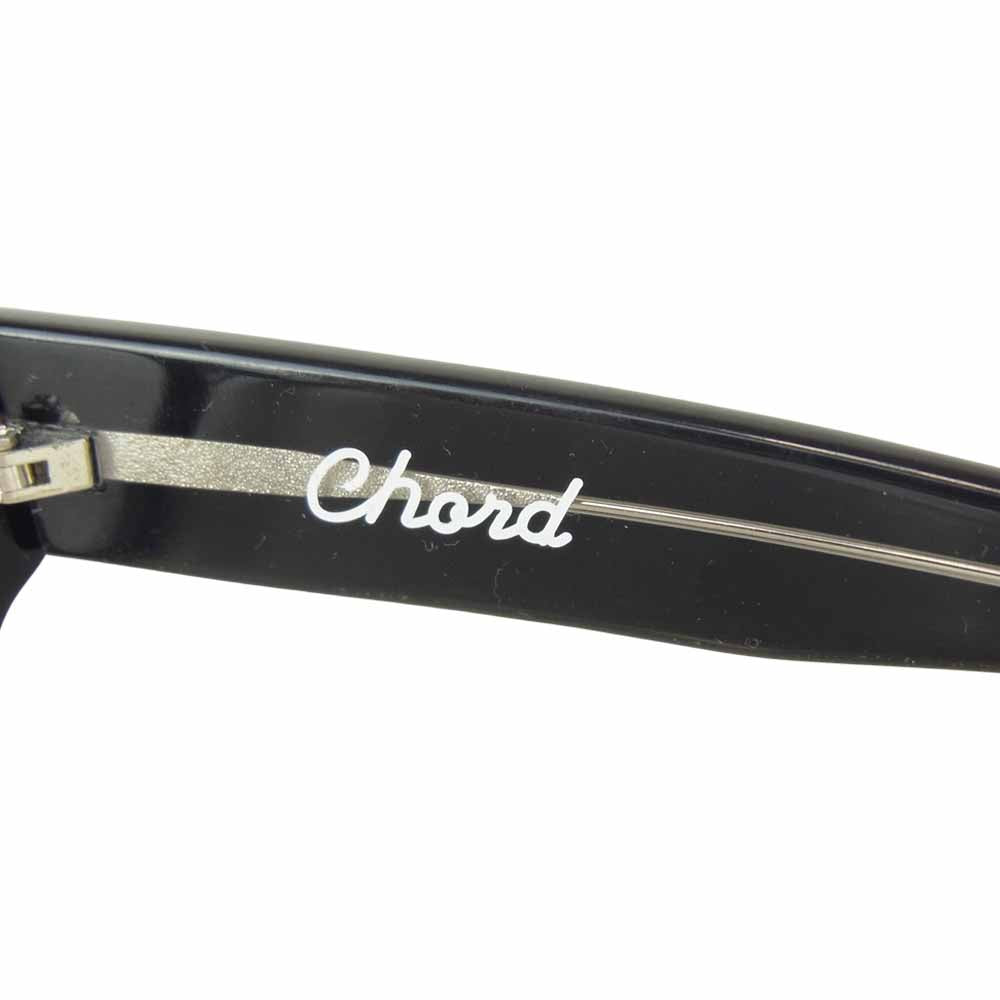 RUDE GALLERY ルードギャラリー Chord アイウェア メガネ ブラック系【中古】