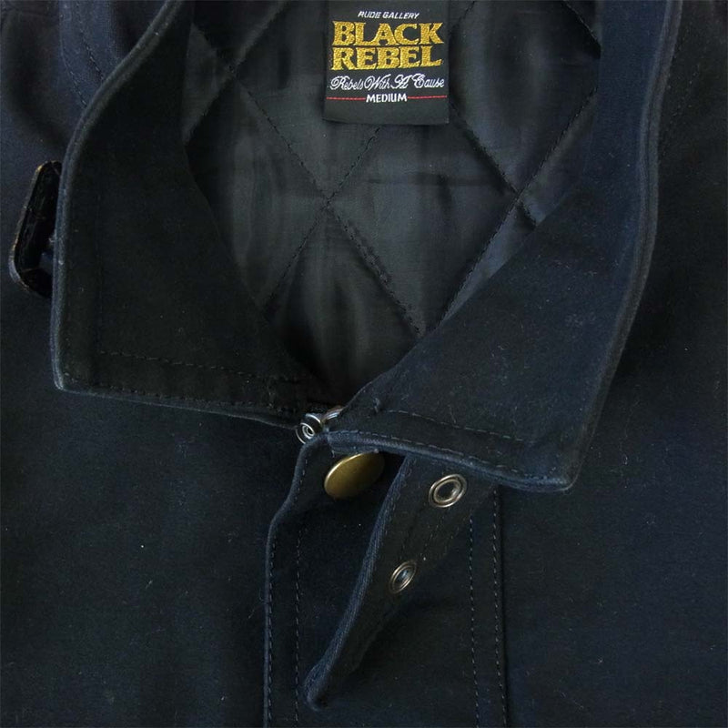 RUDE GALLERY ルードギャラリー BLACK REBEL ブラックレベル ミリタリー ジャケット ブラック系 M【中古】