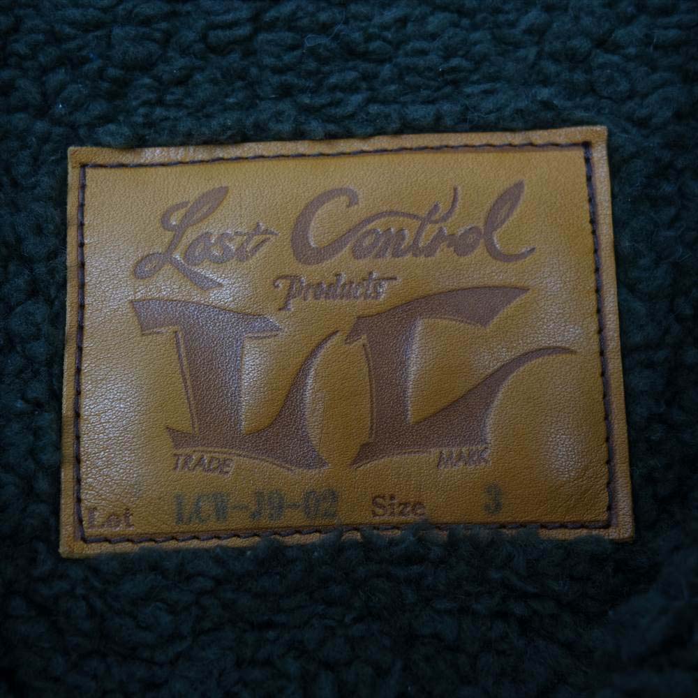 LOST CONTROL ロストコントロール 裏地ボア コーデュロイ ランチ ジャケット 3【中古】