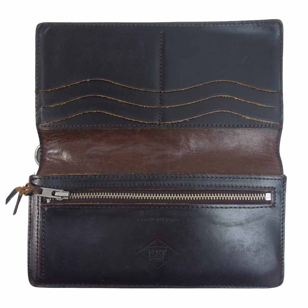 RUDE GALLERY ルードギャラリー BLACK REBEL × POTER レザー 二つ折り