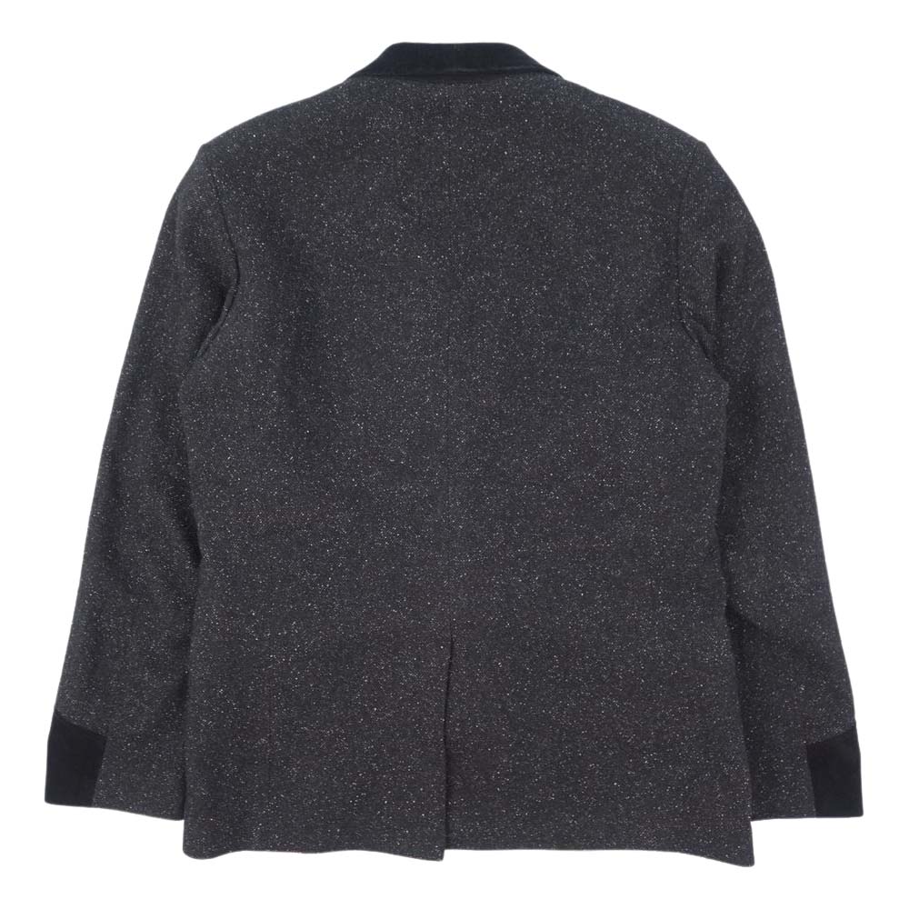 RUDE GALLERY ルードギャラリー 16AW BLACK REVEL ベルベット切替 ウール 3ピース セットアップ ベスト M【中古】