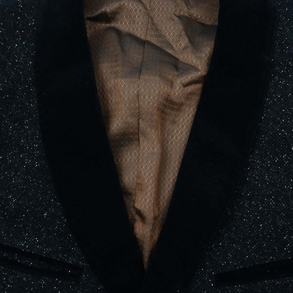 RUDE GALLERY ルードギャラリー 16AW BLACK REVEL ベルベット切替 ウール 3ピース セットアップ ベスト M【中古】