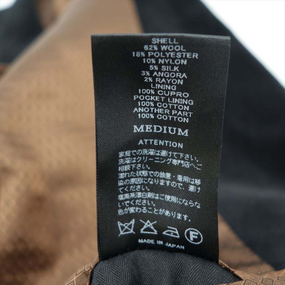 RUDE GALLERY ルードギャラリー 16AW BLACK REVEL ベルベット切替 ウール 3ピース セットアップ ベスト M【中古】