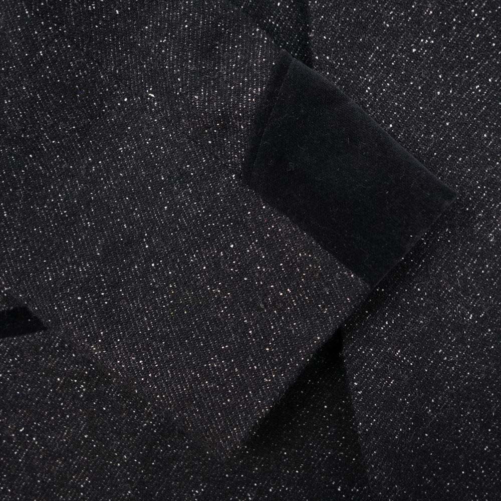 RUDE GALLERY ルードギャラリー 16AW BLACK REVEL ベルベット切替 ウール 3ピース セットアップ ベスト M【中古】