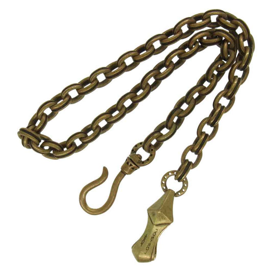 LOST CONTROL ロストコントロール × ARGENT Gleam BRASS TYPE-3 アージェントグリーム ブラス ウォレットチェーン【中古】