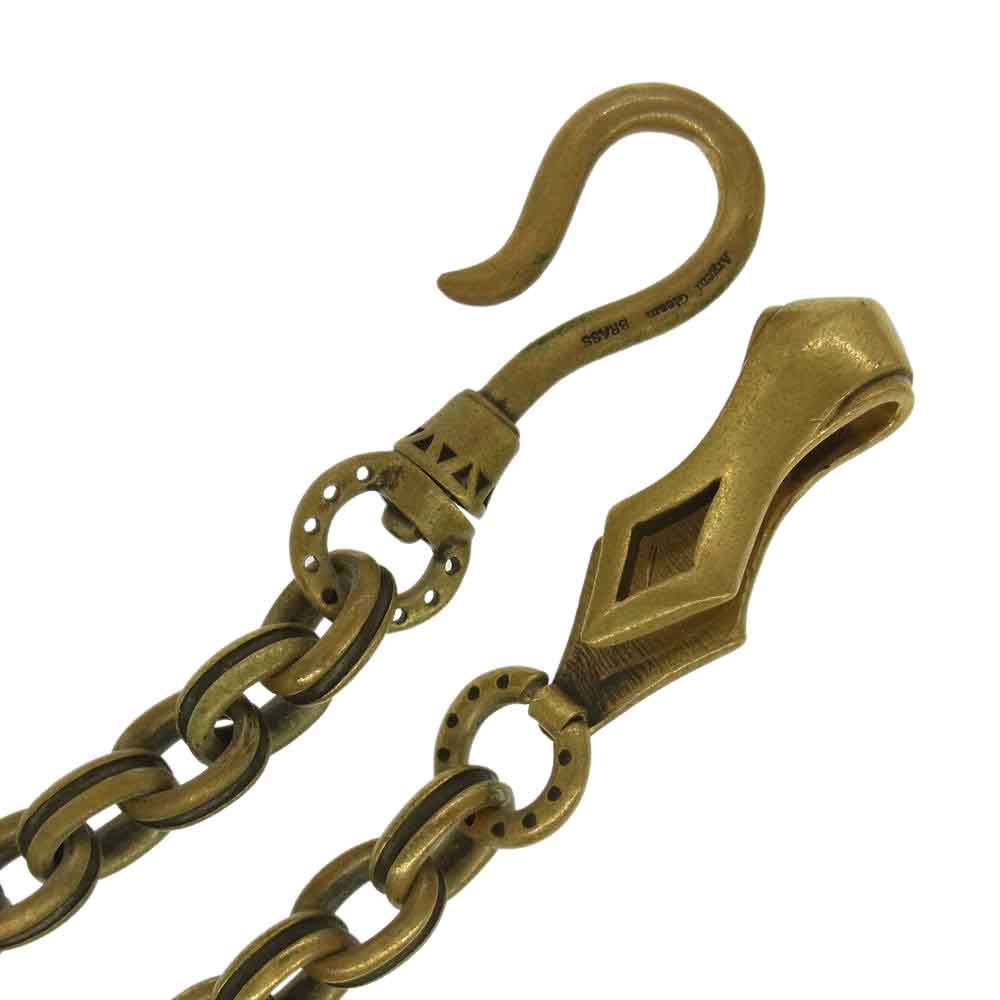 LOST CONTROL ロストコントロール × ARGENT Gleam BRASS TYPE-3 アージェントグリーム ブラス ウォレットチェーン【中古】
