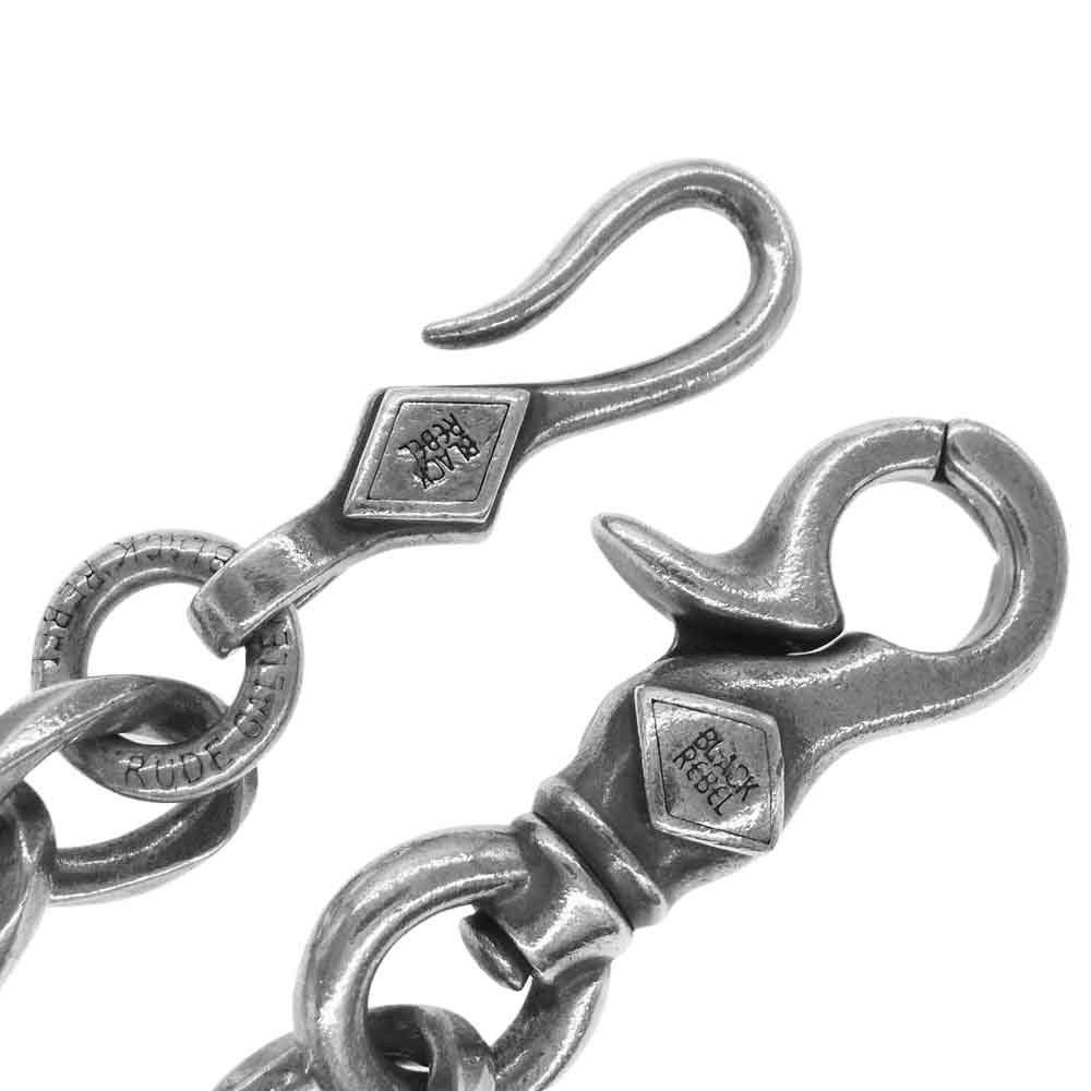 RUDE GALLERY ルードギャラリー BLACK REVEL REBELS CHAIN MODIFIED 1 クリップ ショート ウォレット チェーン【中古】