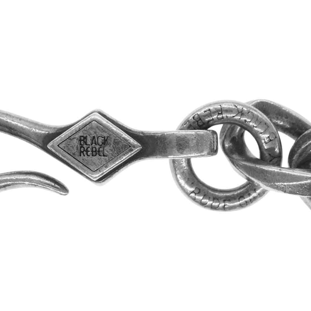 RUDE GALLERY ルードギャラリー BLACK REVEL REBELS CHAIN MODIFIED 1 クリップ ショート ウォレット チェーン【中古】