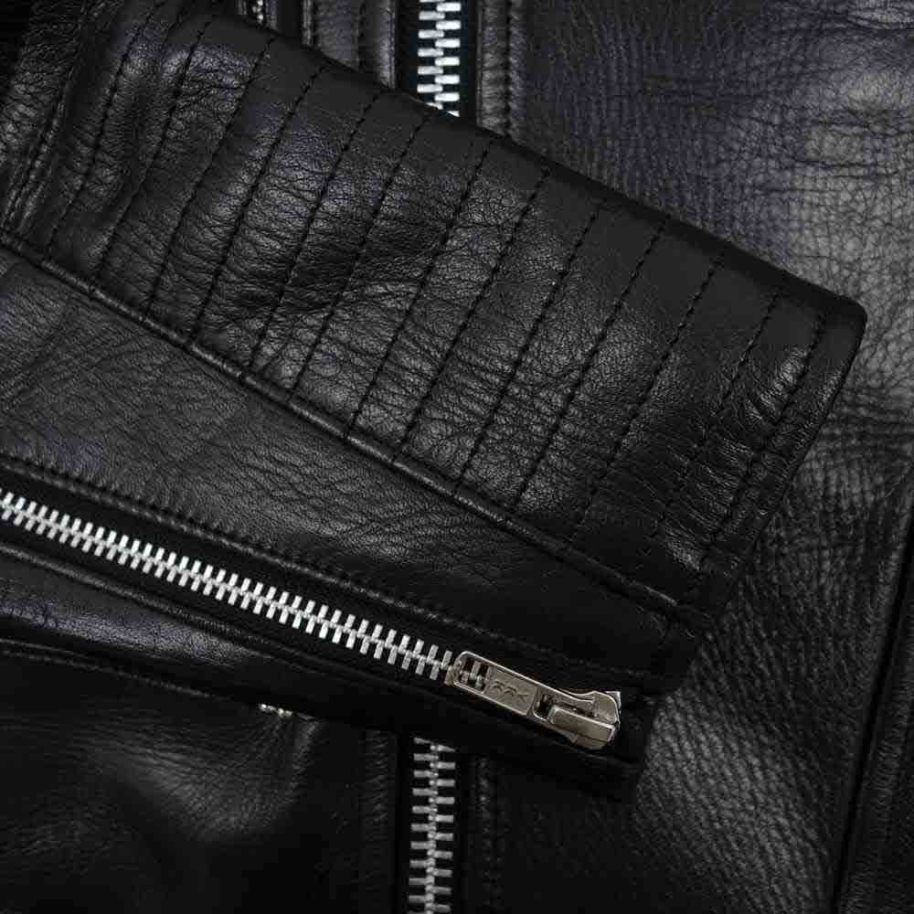 GAVIAL ガヴィル 14AW GVL-14AWT-0202 LEATHER DOUBLE RIDERS JACKET ホースハイド レザー ダブル ライダース ジャケット ブラック系 L【中古】