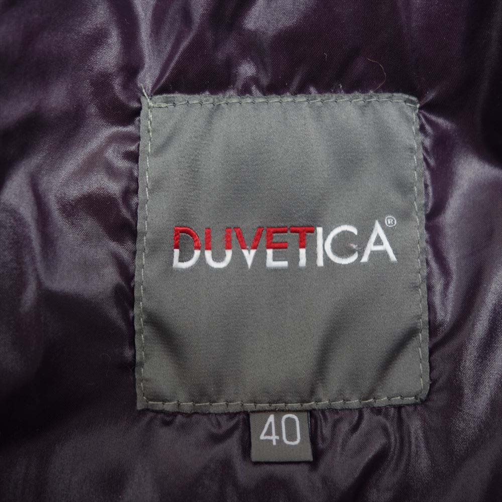 DUVETICA デュベティカ 国内正規品 ACE フード ダウン コート グレー系 40【中古】