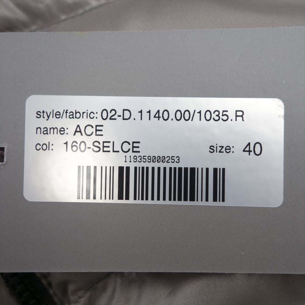 DUVETICA デュベティカ 国内正規品 ACE フード ダウン コート グレー系 40【中古】