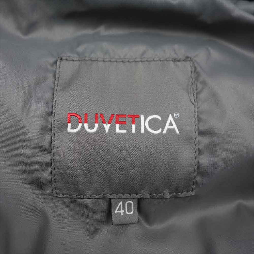 DUVETICA デュベティカ 国内正規品 KAPPA ファー フード付き ダウン コート ブルー系 40【中古】