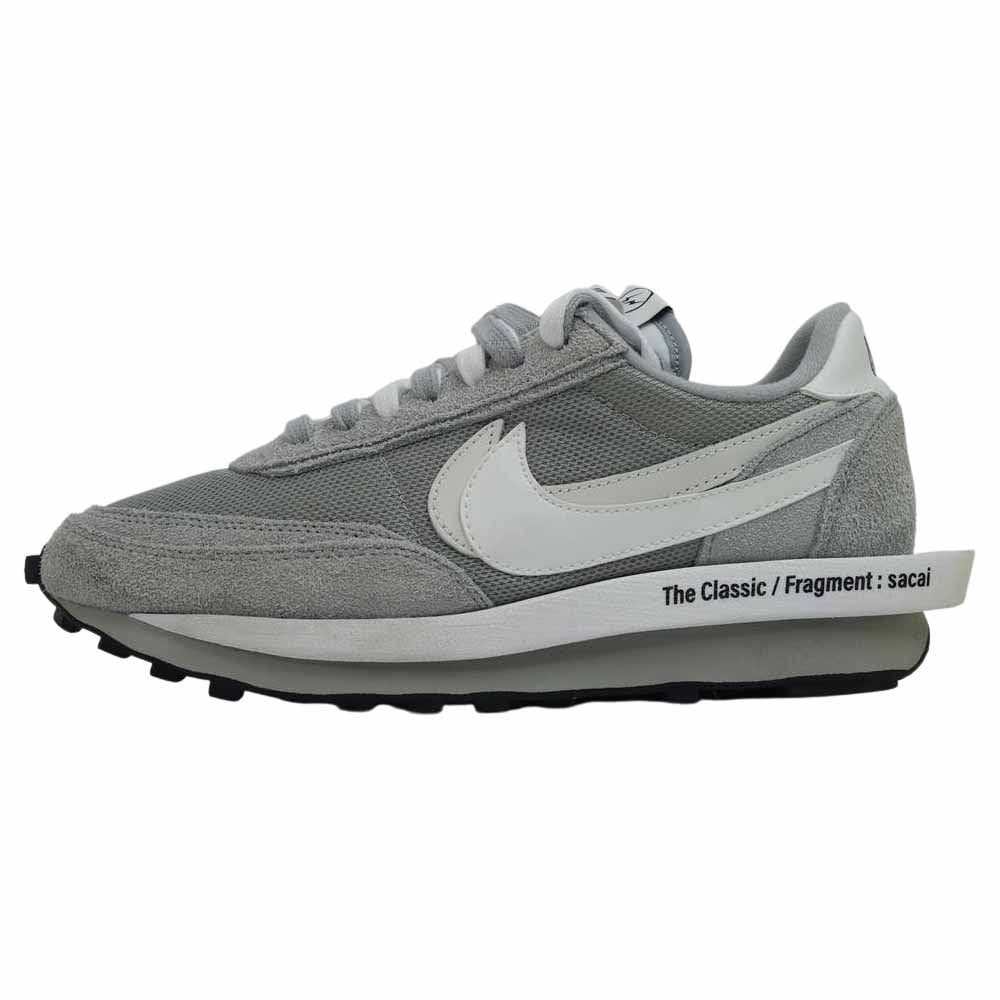 NIKE ナイキ 21-0309S Sacai サカイ FRAGMENT LD WAFFLE DH2684-001 ワッフル スニーカー グレー系 26.5cm【中古】