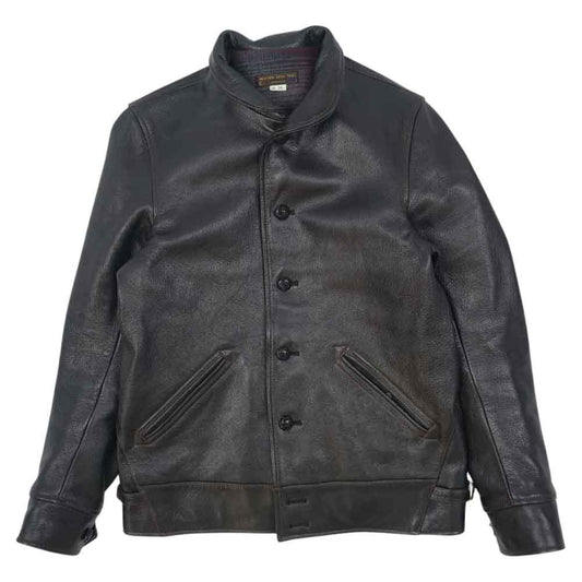 ウエストライド WATSONVILLE LEATHER COAT ワトソンビル レザー コート ブラック系 36【美品】【中古】