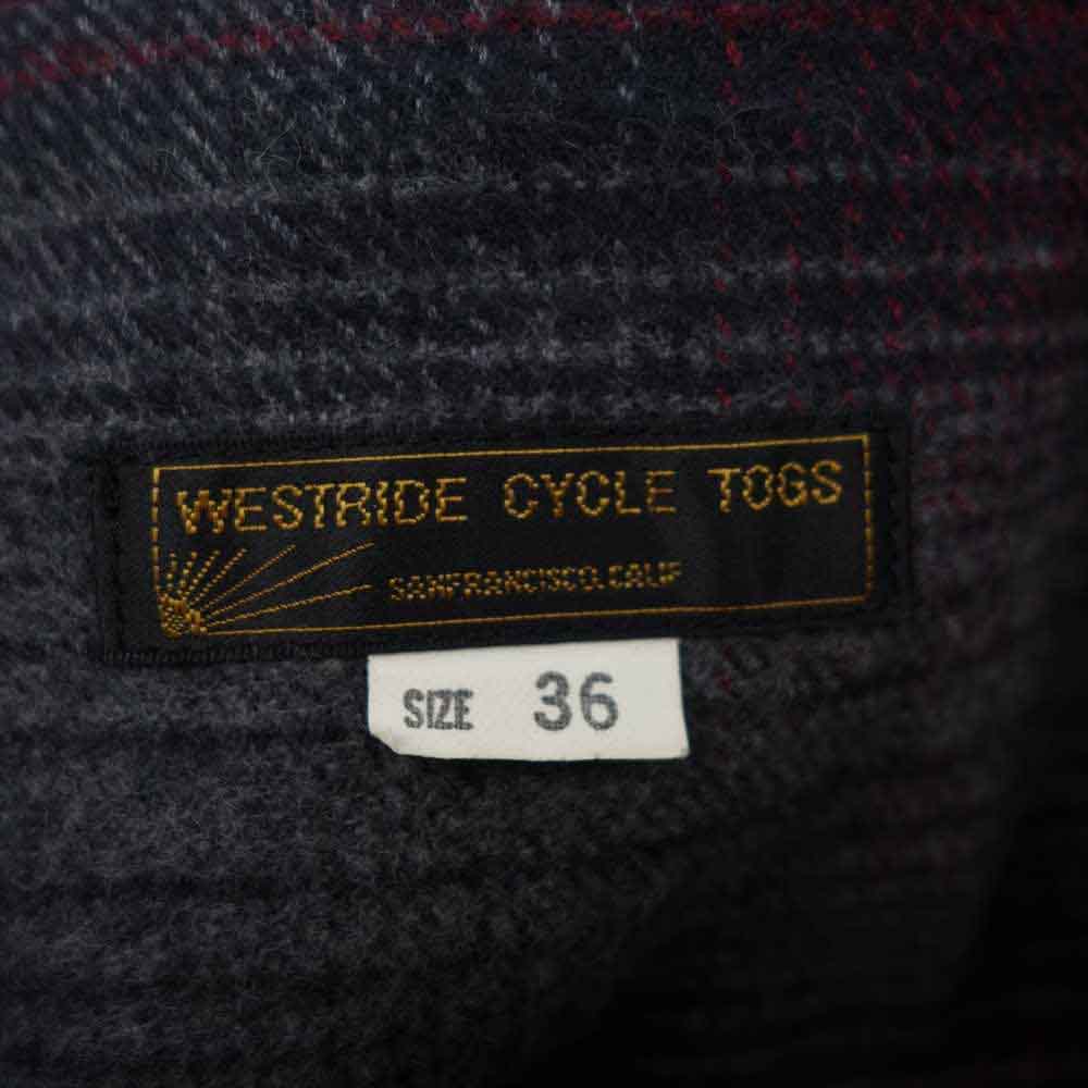 ウエストライド WATSONVILLE LEATHER COAT ワトソンビル レザー コート ブラック系 36【美品】【中古】