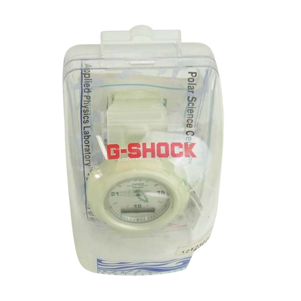 G-SHOCK ジーショック AW-500NS-7E2T PSC オフィシャルモデル ポーラサイエンスセンター ナーファル 一角クジラ アナデジ 不動品 クリア系【美品】【中古】
