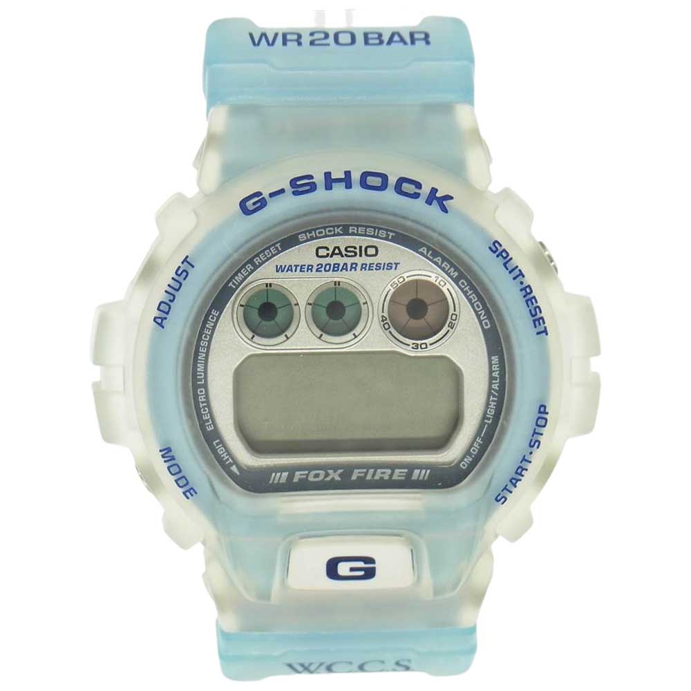 G-SHOCK ジーショック DW-6900 W.C.C.S クリア系【美品】【中古】