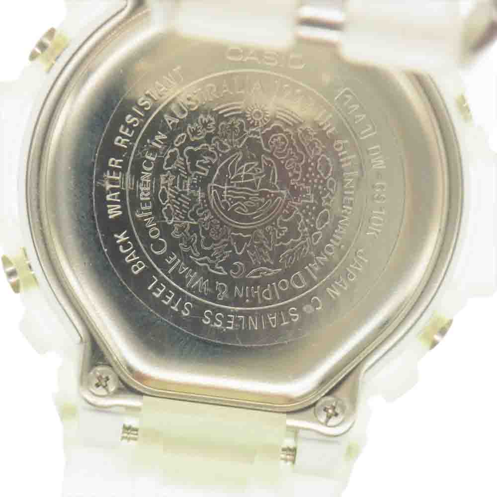G-SHOCK ジーショック DW-6910K-8BT 1997 6th イルカクジラモデル イルクジ クリア系【美品】【中古】