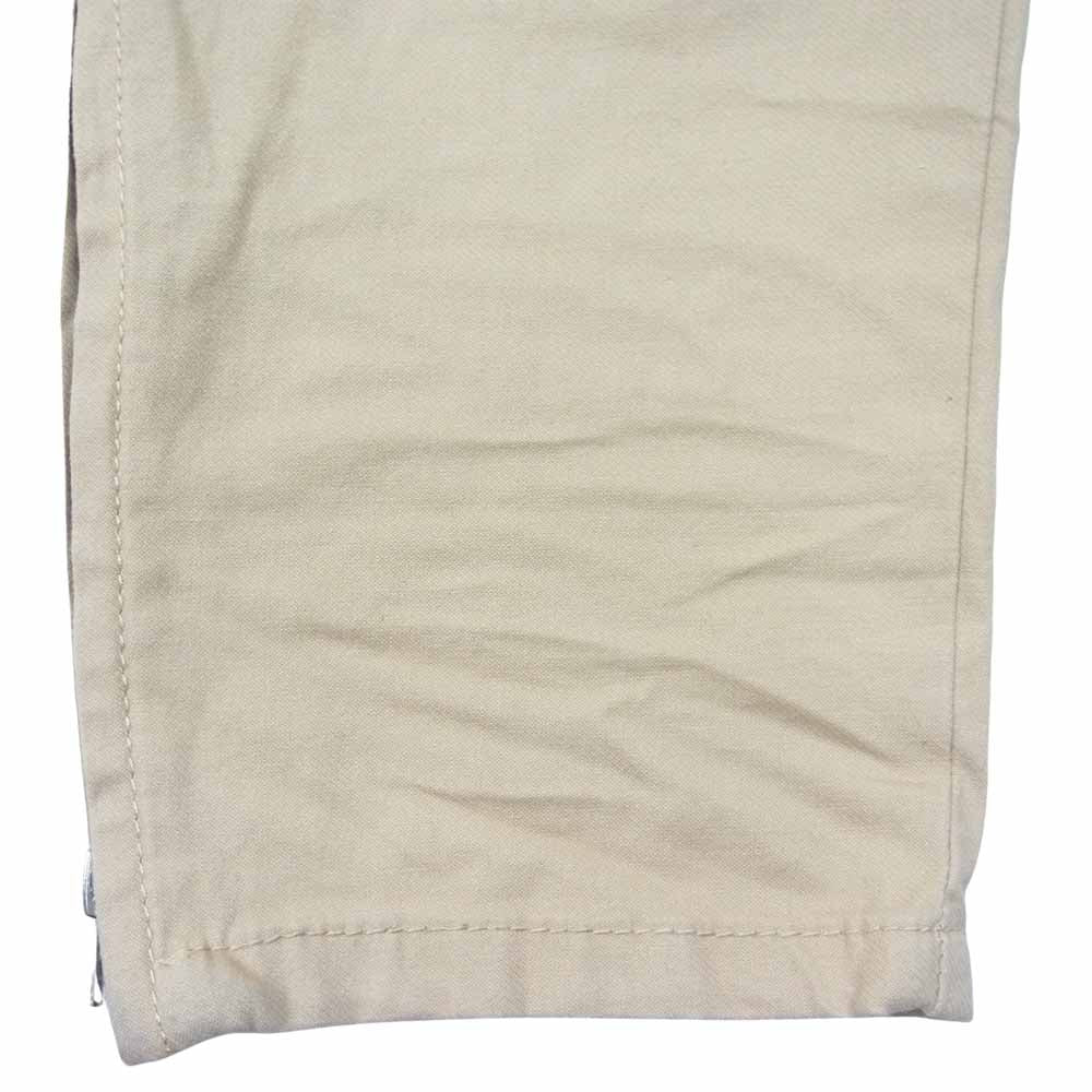 パクサン 133BT186001E 裾ジップ イージーパンツ ウエストゴム ベージュ系 L【中古】