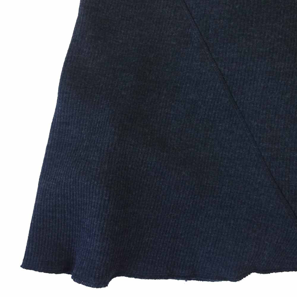 セオリー ハイネック ロング ニット ワンピース グレー系 S【中古】