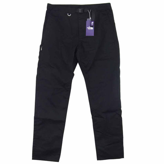 THE NORTH FACE ノースフェイス NT5051N  PURPLE LABEL パープルレーベル Stretch Twill Tapered Pants ストレッチ ツイル テーパード パンツ ブラック系 32【新古品】【未使用】【中古】