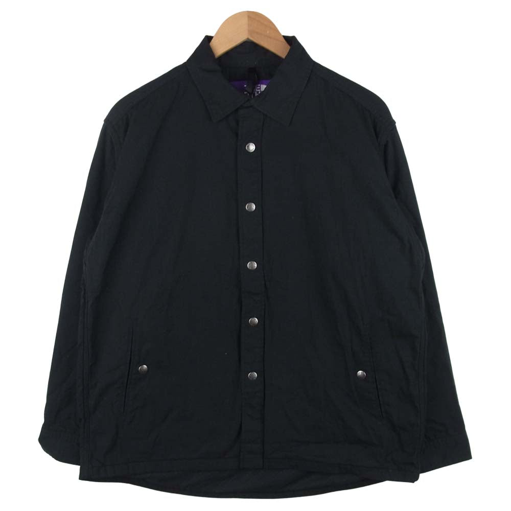 THE NORTH FACE ノースフェイス NY2104N  PURPLE LABEL パープルレーベル RIPSTOP SHIRT JACKET ジャケット ブラック系 M【美品】【中古】