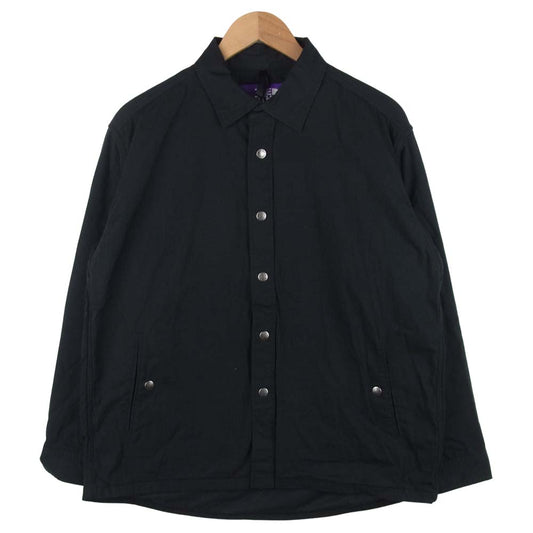 THE NORTH FACE ノースフェイス NY2104N  PURPLE LABEL パープルレーベル RIPSTOP SHIRT JACKET ジャケット ブラック系 M【美品】【中古】