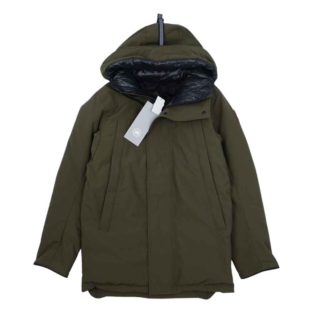 CANADA GOOSE カナダグース 3400M 国内正規品 サザビーリーグ SANFORD PARKA サンフォード パーカー カーキ系 XS【新古品】【未使用】【中古】
