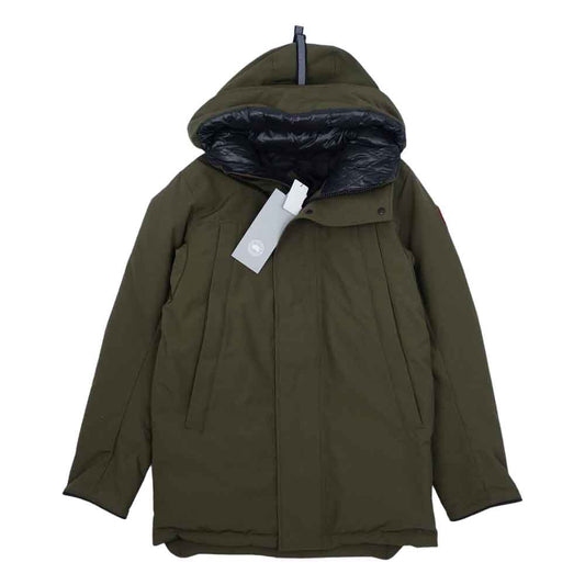 CANADA GOOSE カナダグース 3400M 国内正規品 サザビーリーグ SANFORD PARKA サンフォード パーカー カーキ系 XS【新古品】【未使用】【中古】