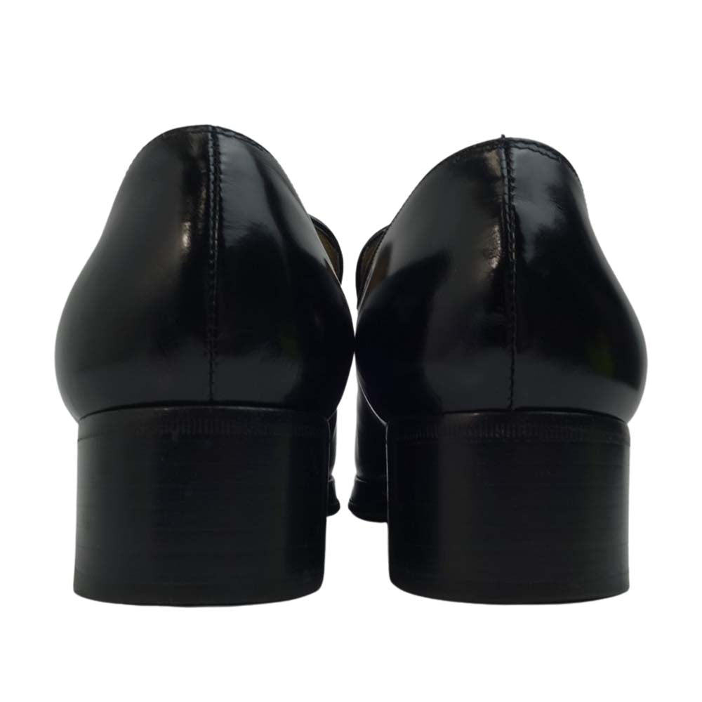 GUCCI グッチ ビット ローファー ブラック ブラック系 36【中古】