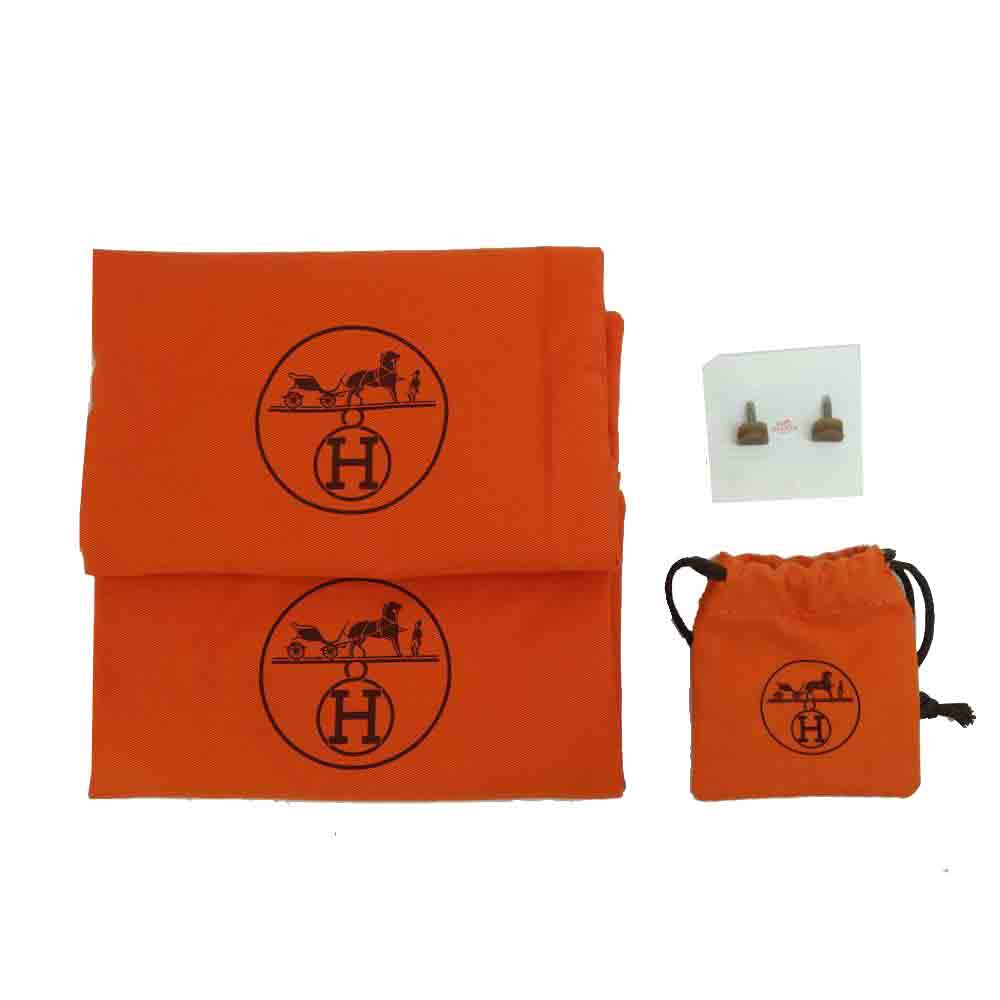HERMES エルメス Hロゴ ミュール ライトブラウン系 36 1/2【中古】