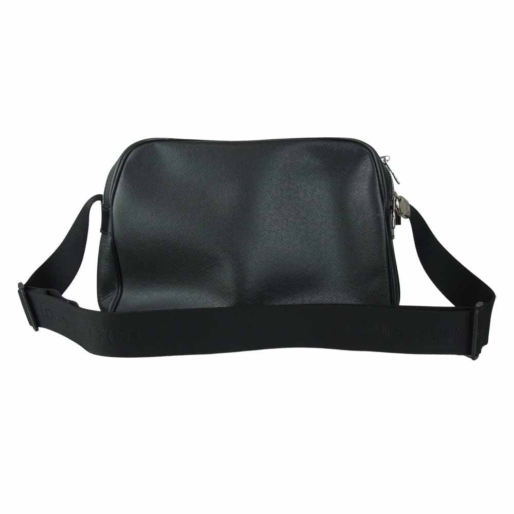 LOUIS VUITTON ルイ・ヴィトン M30152 タイガ リポーター ショルダー バッグ ブラック系【中古】