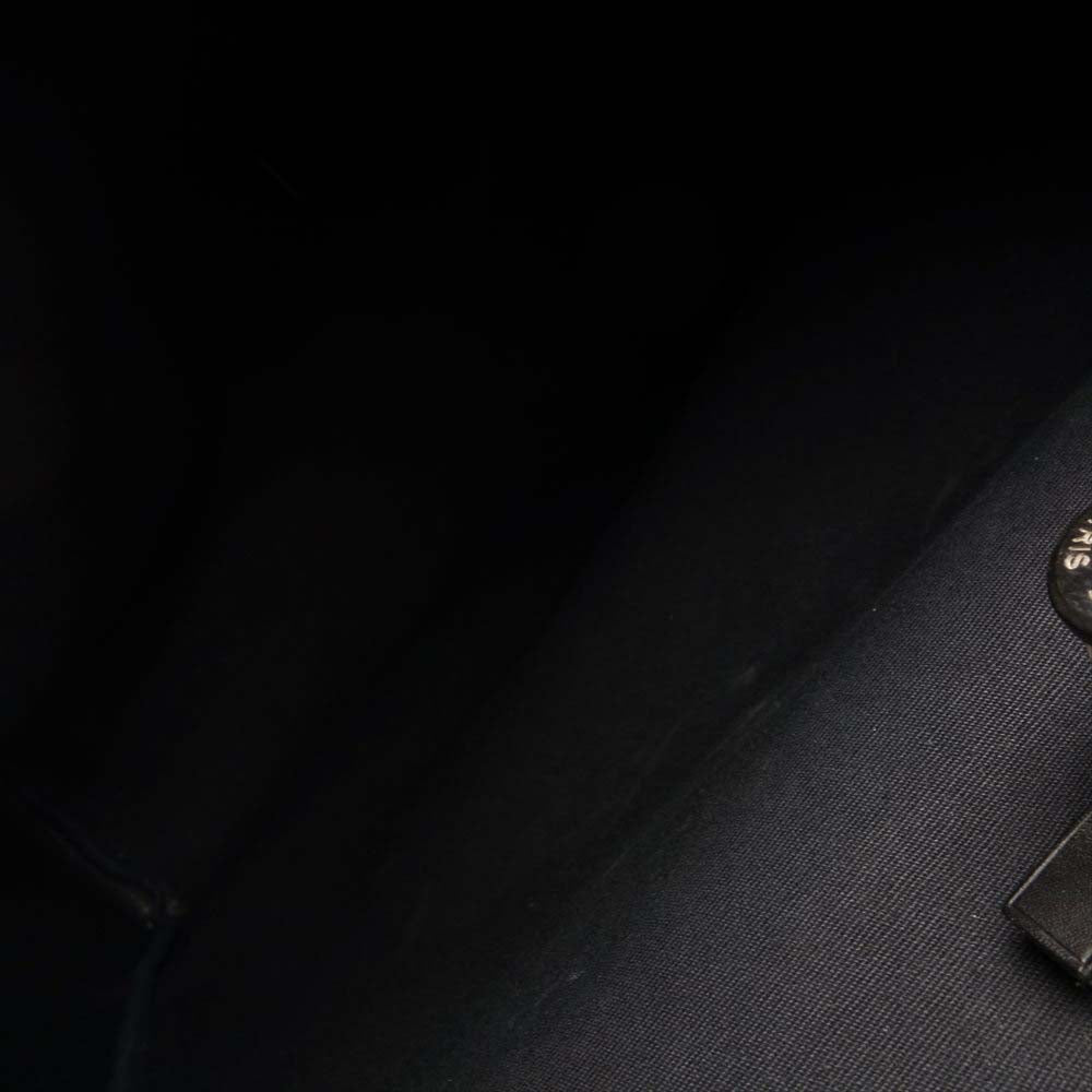 HERMES エルメス エールバッグ MM □D刻印 シルバー金具 ブラック系【中古】