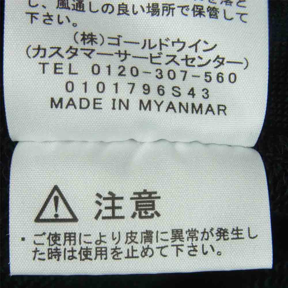 THE NORTH FACE ノースフェイス NT12141 国内正規品 Square Logo Hoodie スクエア ロゴ フーディー パーカー ミャンマー製 ブラック系 L【中古】