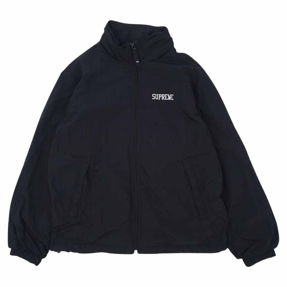 Supreme シュプリーム 18SS Champion チャンピオン Track Jacket トラック ブラック系 S【中古】