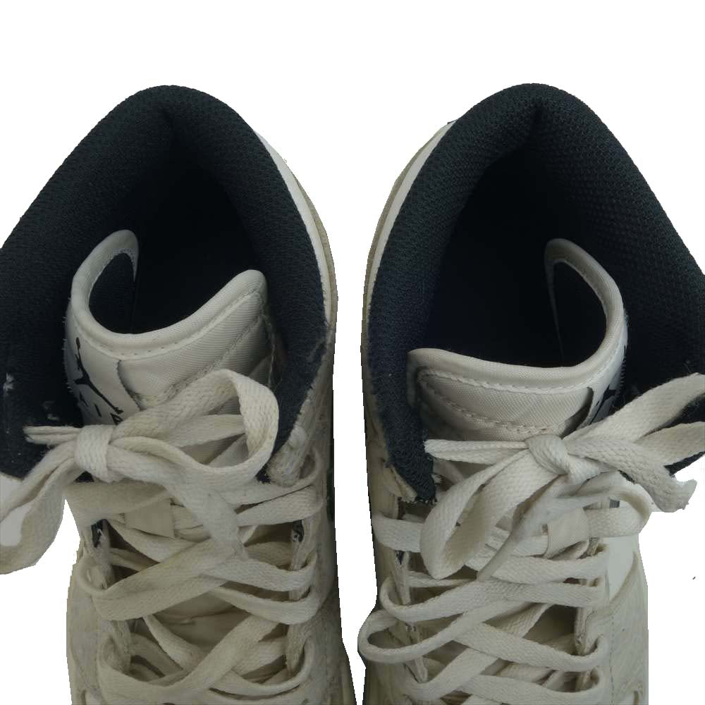 NIKE ナイキ 839115-106 AIR JORDAN 1 RETRO HIGH White Cement エア ジョーダン 1 レトロ ハイ 28cm【中古】