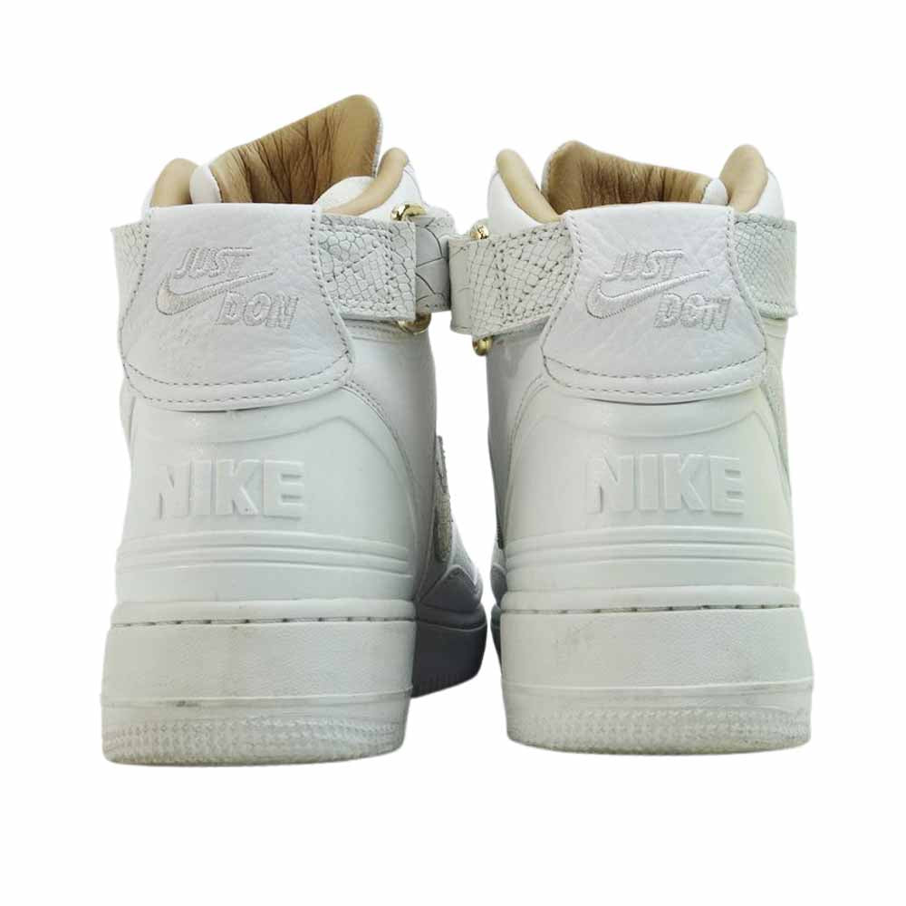 NIKE ナイキ AO1074-100 AIR FORCE 1 HI JUST DON エアフォース 1 ハイ ジャスト ドン ホワイト系 28cm【中古】