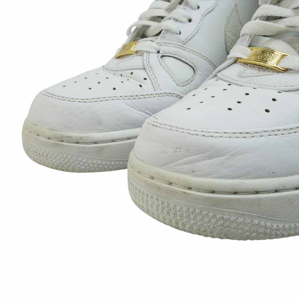 NIKE ナイキ AO1074-100 AIR FORCE 1 HI JUST DON エアフォース 1 ハイ ジャスト ドン ホワイト系 28cm【中古】
