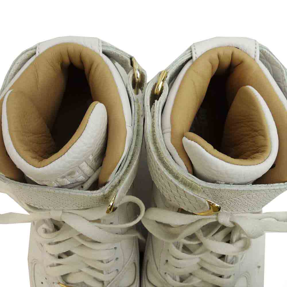 NIKE ナイキ AO1074-100 AIR FORCE 1 HI JUST DON エアフォース 1 ハイ ジャスト ドン ホワイト系 28cm【中古】