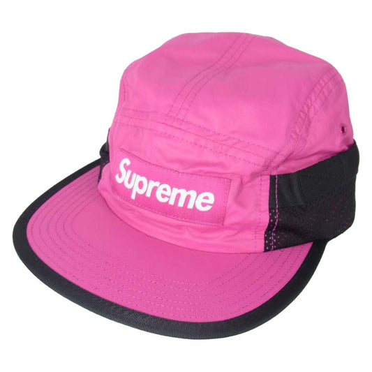 Supreme シュプリーム 16SS  Mesh Pocket Camp Cap メッシュポケット キャンプキャップ ピンク系【中古】