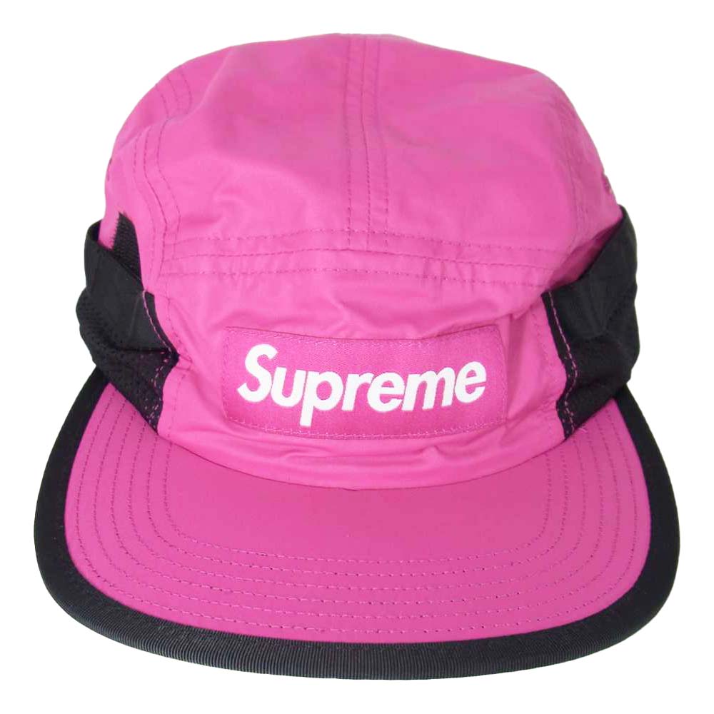 Supreme シュプリーム 16SS  Mesh Pocket Camp Cap メッシュポケット キャンプキャップ ピンク系【中古】