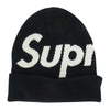 Supreme シュプリーム Big Logo Beanie Black ビッグロゴ ビーニー ブラック系【中古】