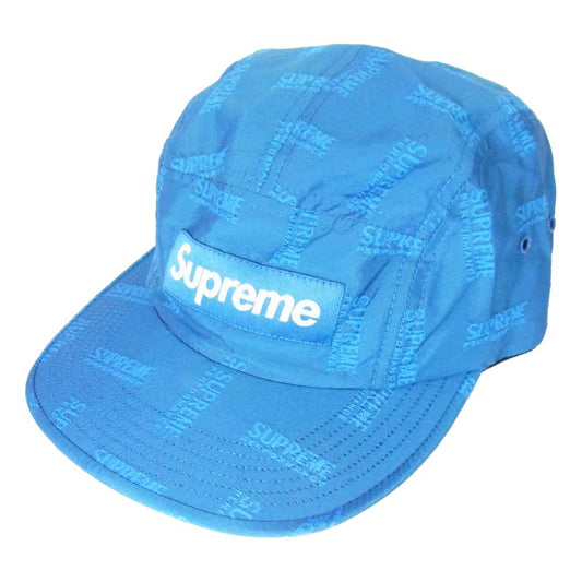 Supreme シュプリーム 16SS Jacquard Camp Cap キャンプキャップ ブルー系【中古】
