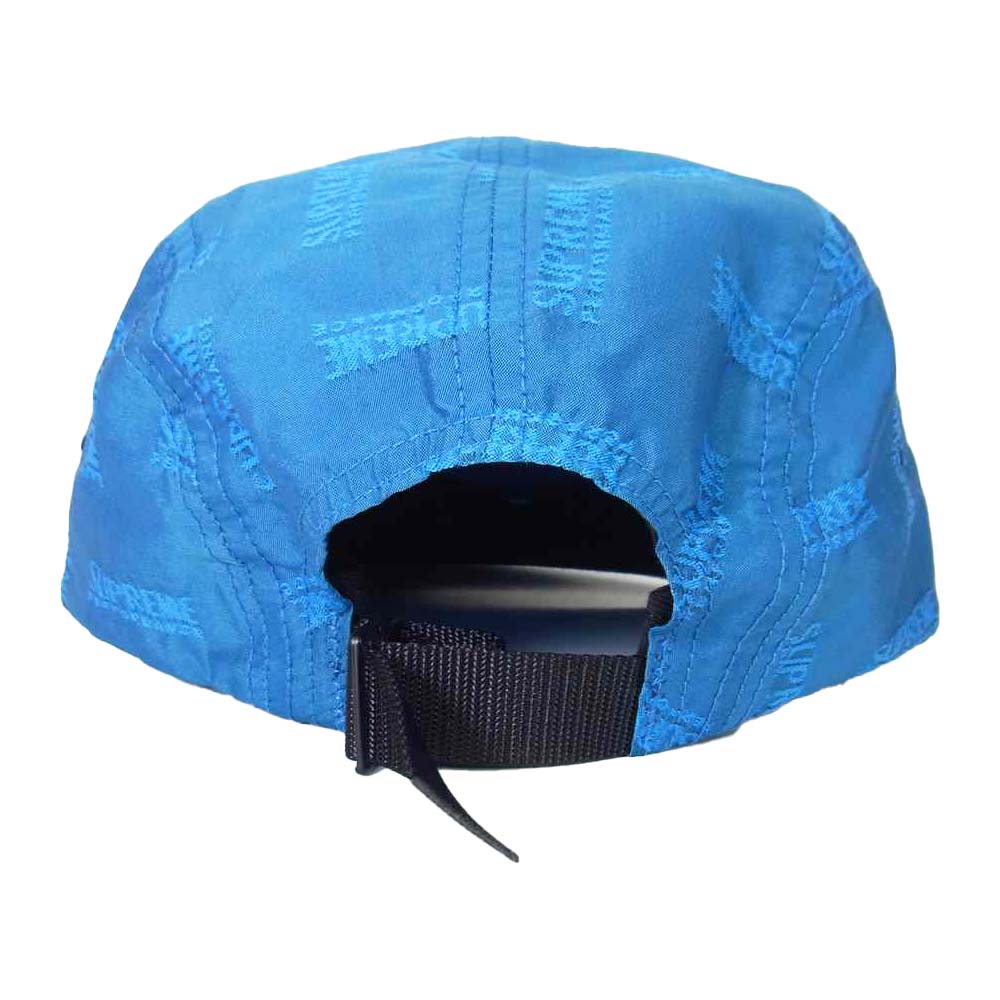 Supreme シュプリーム 16SS Jacquard Camp Cap キャンプキャップ ブルー系【中古】