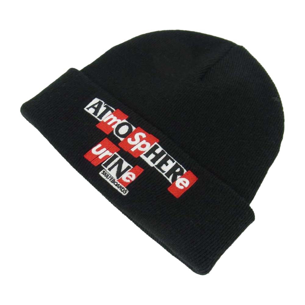 Supreme シュプリーム ANTI HERO Beanie Black アンタイヒーロー ビーニー ブラック系【中古】