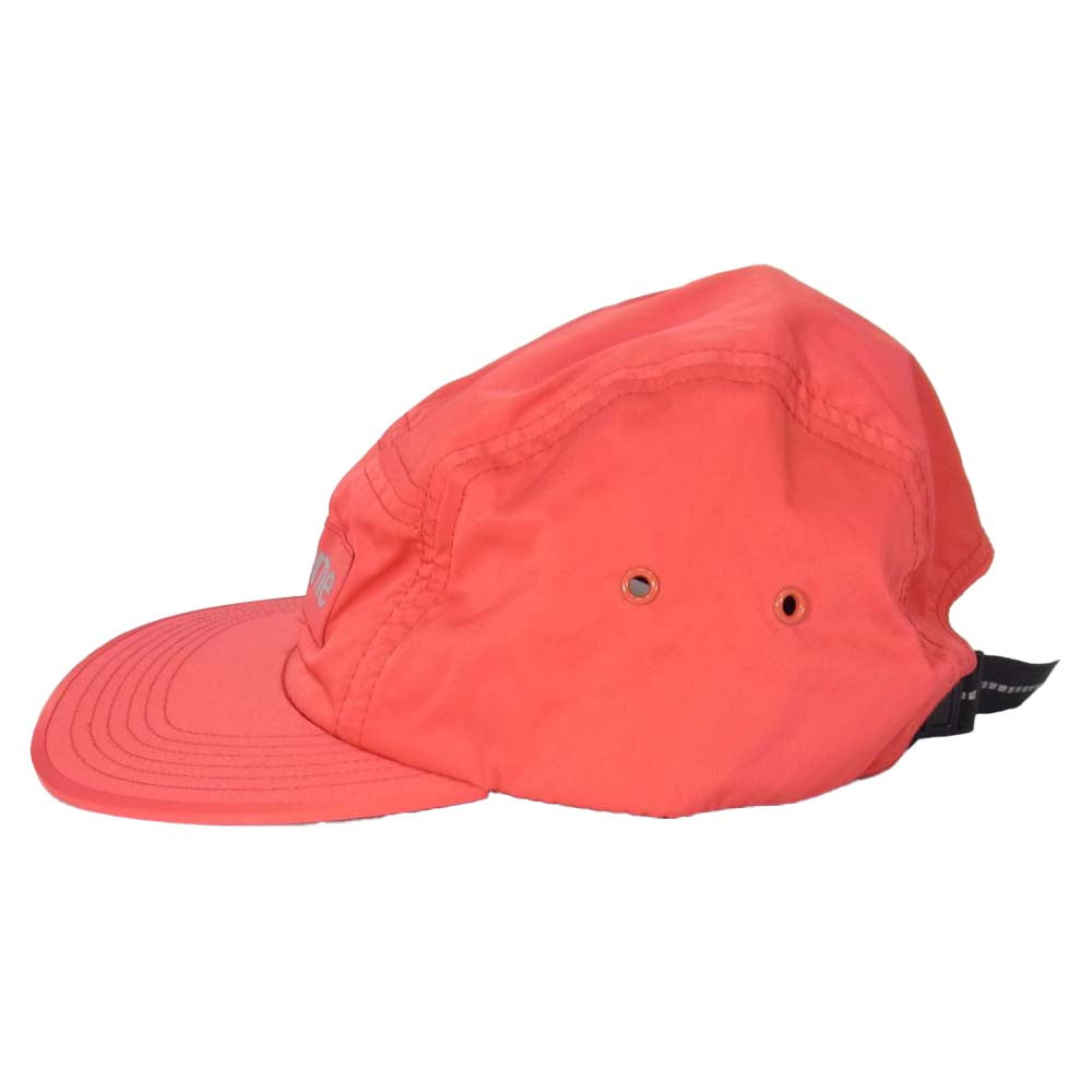Supreme シュプリーム 16SS Printed 3M Reflective Logo Camp Cap プリンテッド リフレクティブ ロゴ キャンプ キャップ レッド系【中古】