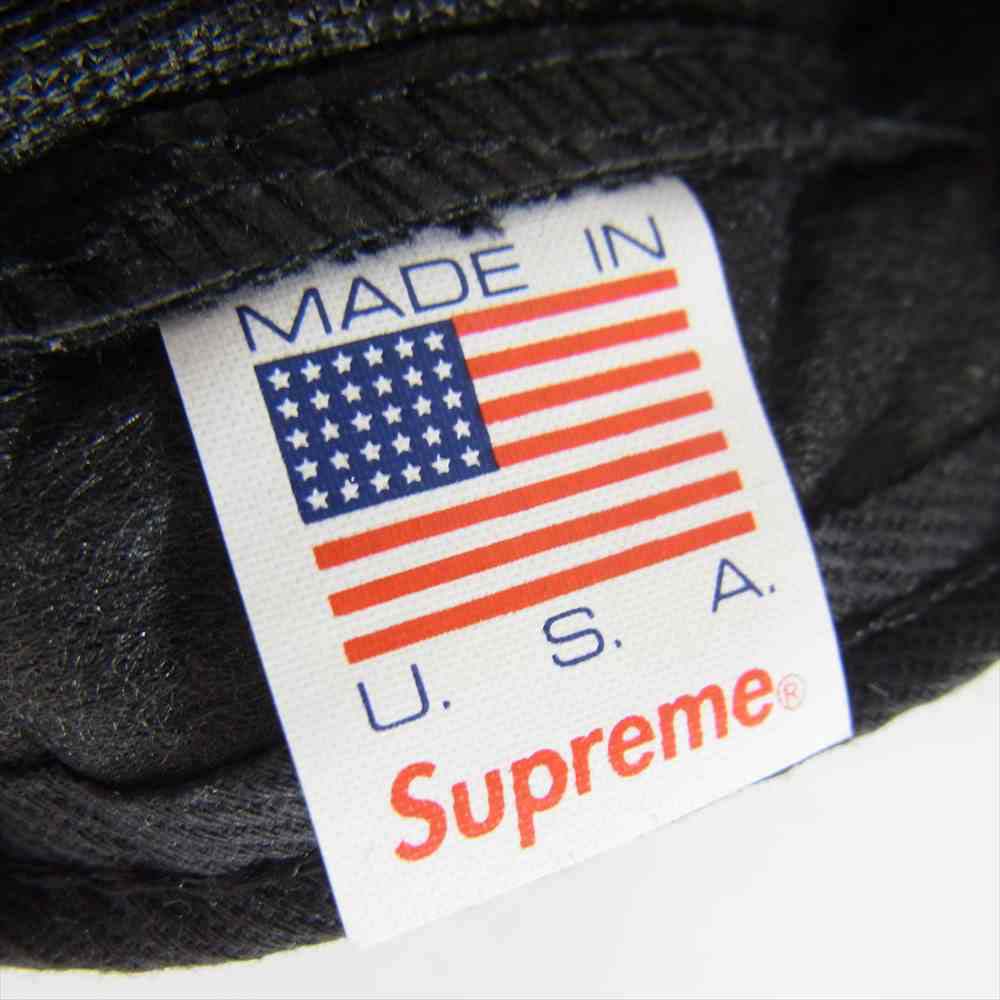 Supreme シュプリーム Mesh Camp Cap メッシュ ボックスロゴ キャンプキャップ ブラック系【中古】