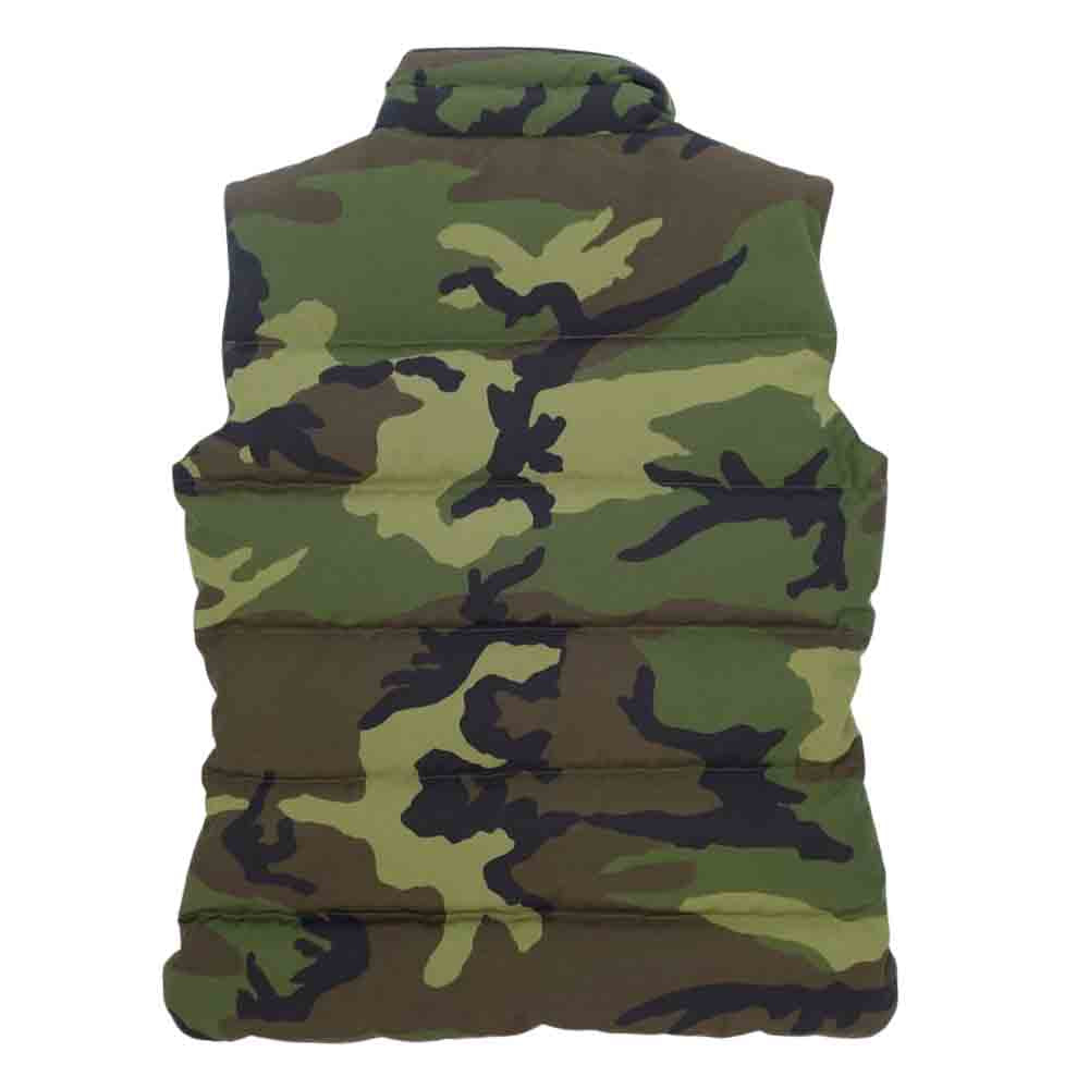 CANADA GOOSE カナダグース 2832L 国内正規品 サザビーリーグタグ FREESTYLE VEST フリースタイル ベスト カモフラ 迷彩 マルチカラー系 S【美品】【中古】